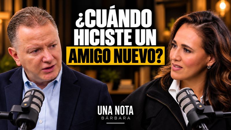 José Antonio Lozano Díez y Bárbara Castro en Una Nota Bárbara