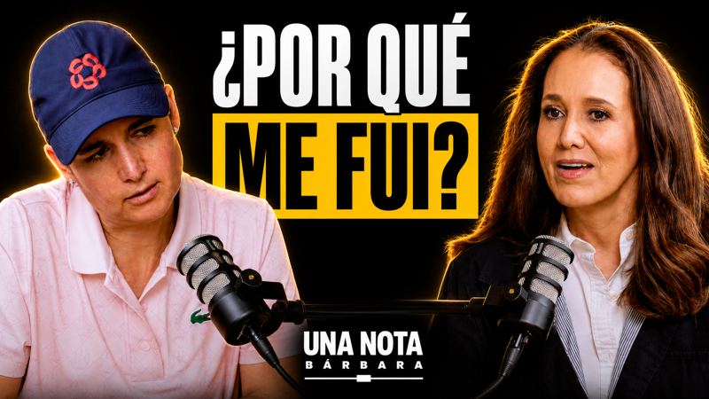 Lorena Ochoa y Bárbara Castro en Una Nota Bárbara