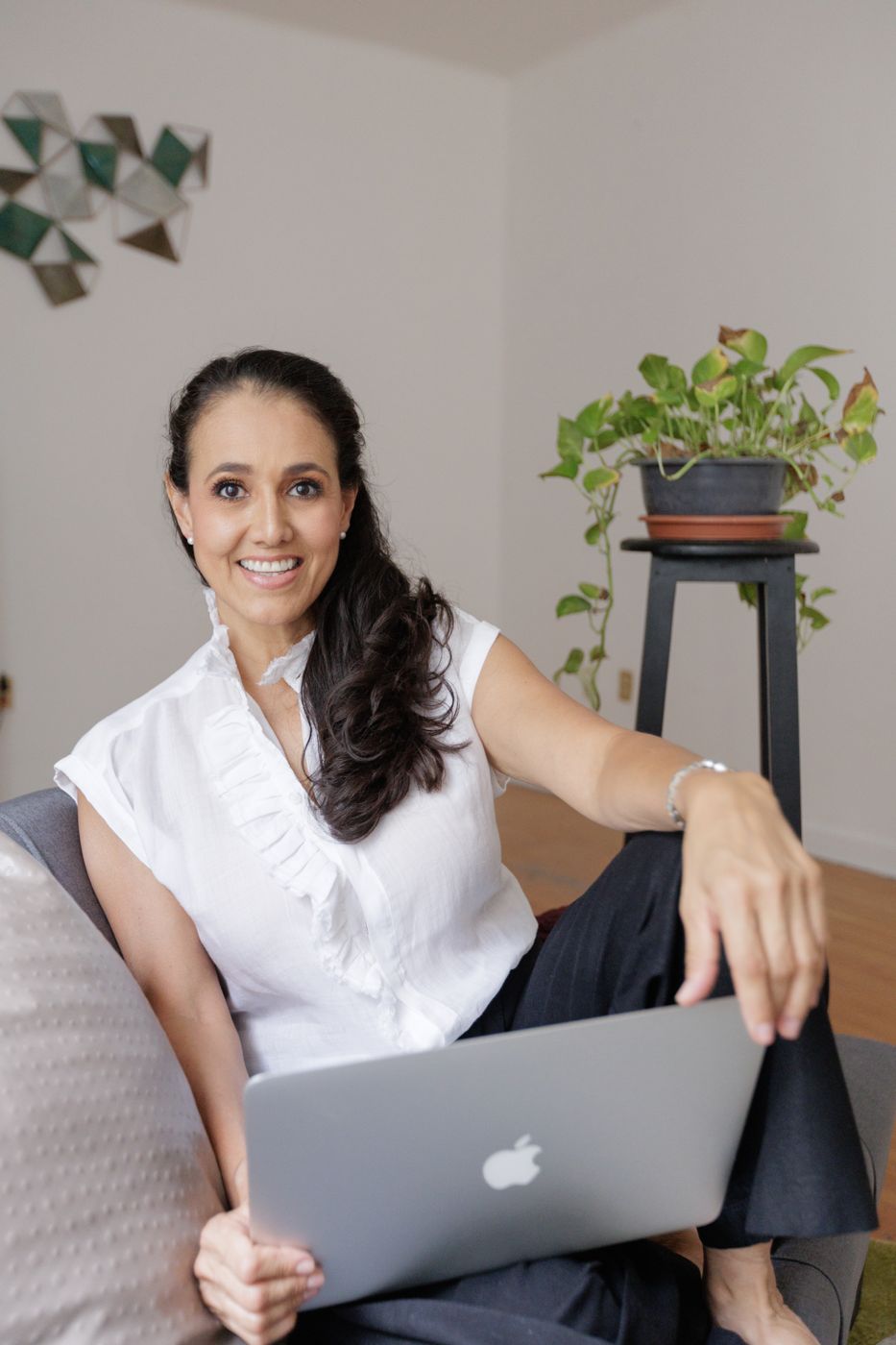 Bárbara Castro sonriendo